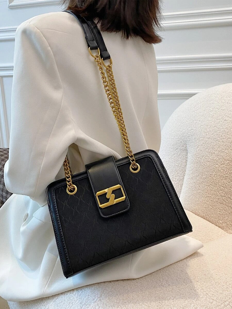 حقيبة الكتف بني شنط وحقائب شنط اسود