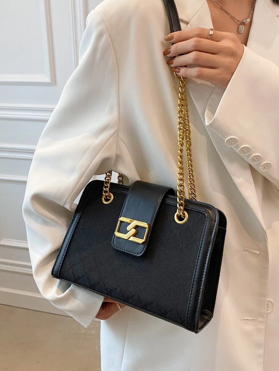 حقيبة الكتف بني شنط وحقائب شنط