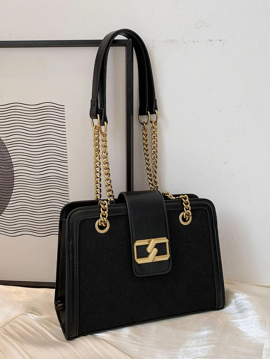 حقيبة الكتف بني شنط وحقائب شنط