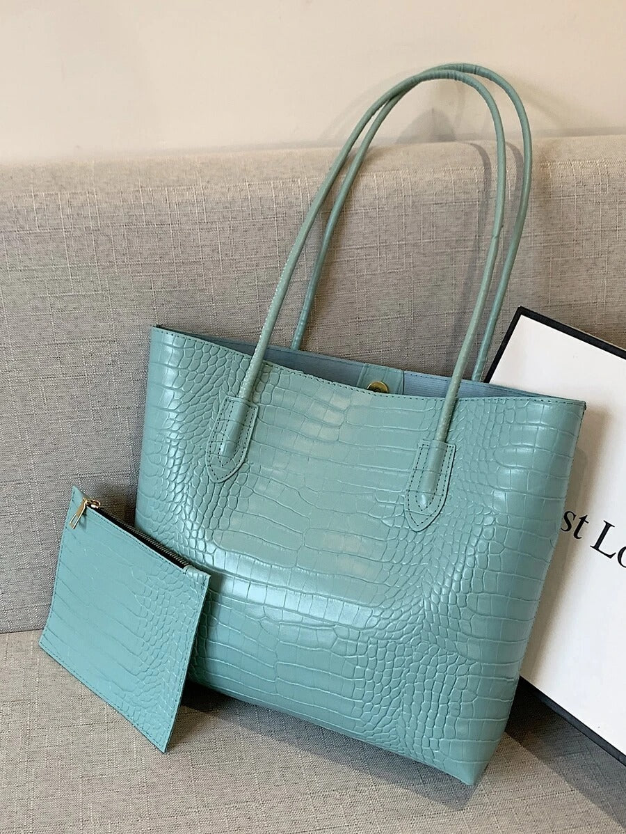 حقيبة كتف للعمل مع محفظة نقود شنط وحقائب شنط