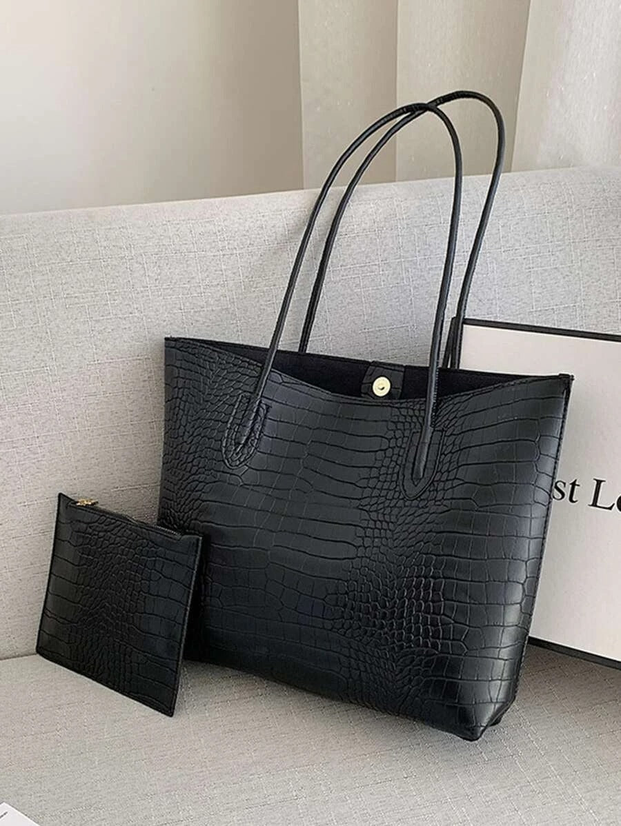 حقيبة كتف للعمل مع محفظة نقود شنط وحقائب شنط