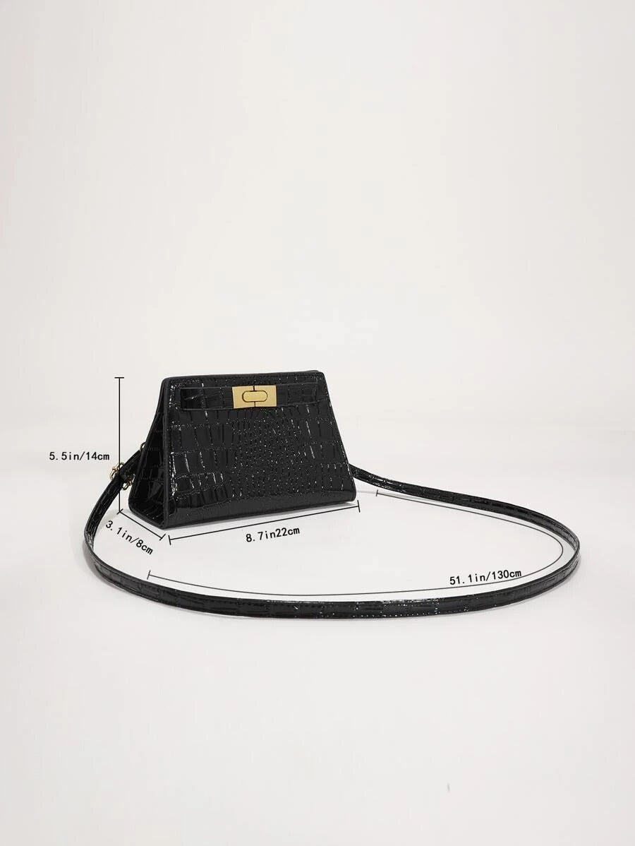 حقيبة مربعة ازرق شنط وحقائب شنط