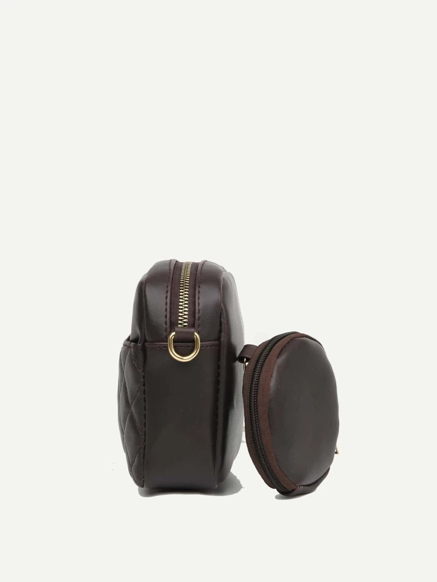 شنطة مبطنة مع محفظة عملة شنط وحقائب شنط