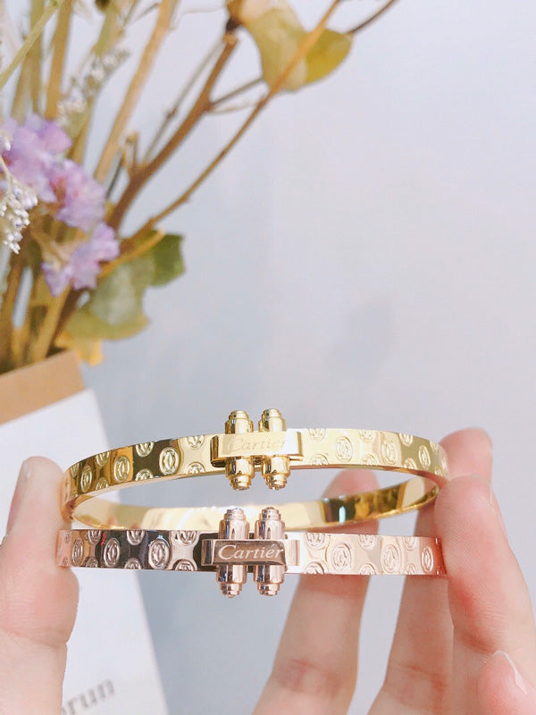 اسوارة كارتير قولد لوقو اسواره CARTIER