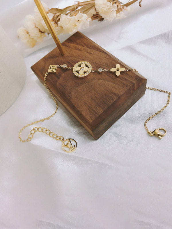 خلخال لويس فيتون ناعمة زركون خلاخل louis vuitton