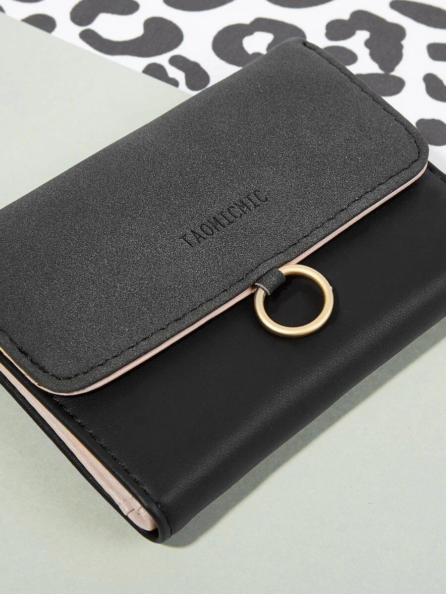 محفظه جلديه سوداء محافظ متوفر 1 لون