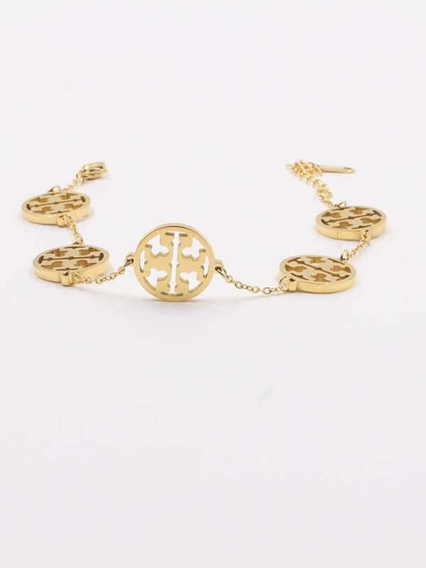 اسوارة توري بورش كبير اسواره tory burch ذهبي