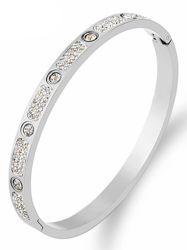 اسواره كارتير بانقل كرستال اسواره متوفر 1 لون فضي