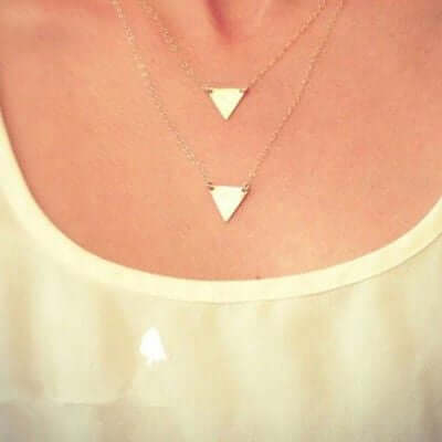 سلسال قس طبقتين ناعم مطلي ذهب سلسال متوفر 1 لون ذهبي