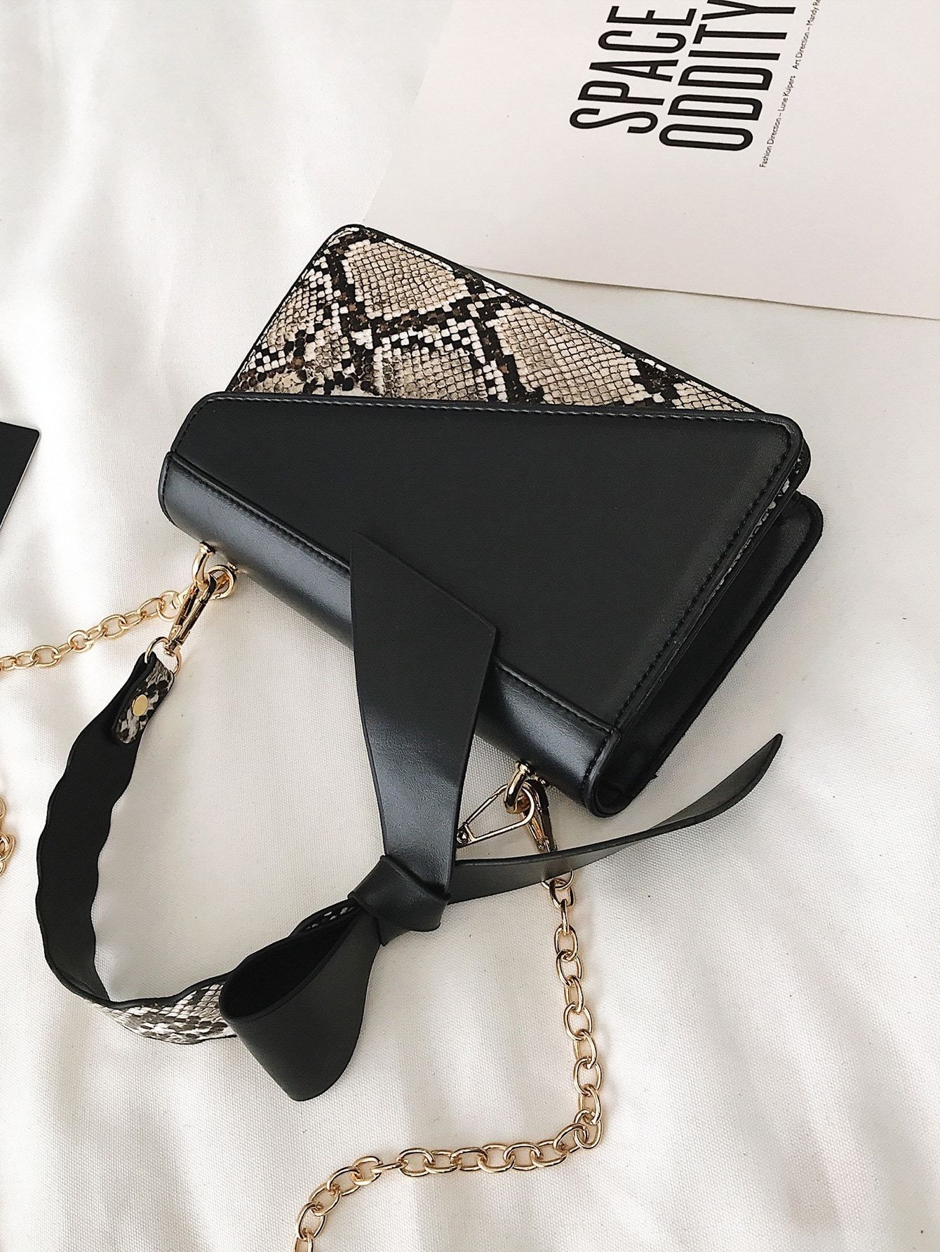 شنطة يد جلد ثعبان شنط وحقائب شنط