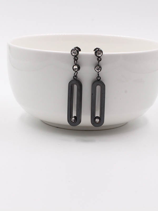 حلق ميسيكا طويل messika فضي