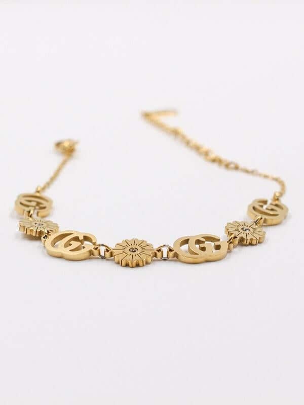 اسوارة قوتشي ميتال قولد اسواره gucci