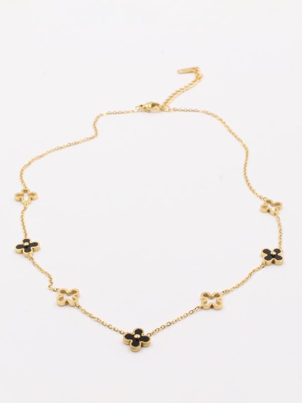 سلسال تشوكر فان كليف ملون سلسال van cleef اسود