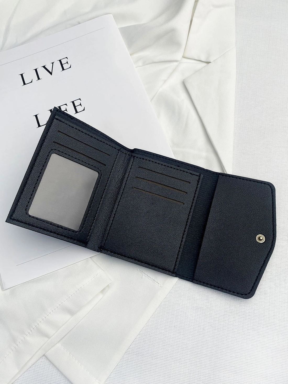 محفظة صغيرة اسود محافظ بوك