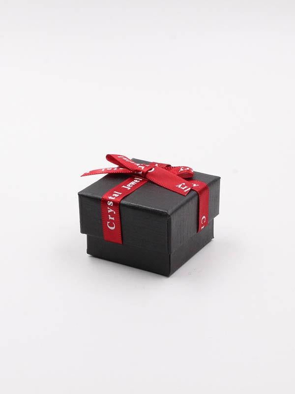 علبة الخاتم هدايا متوفر 4 لون اسود