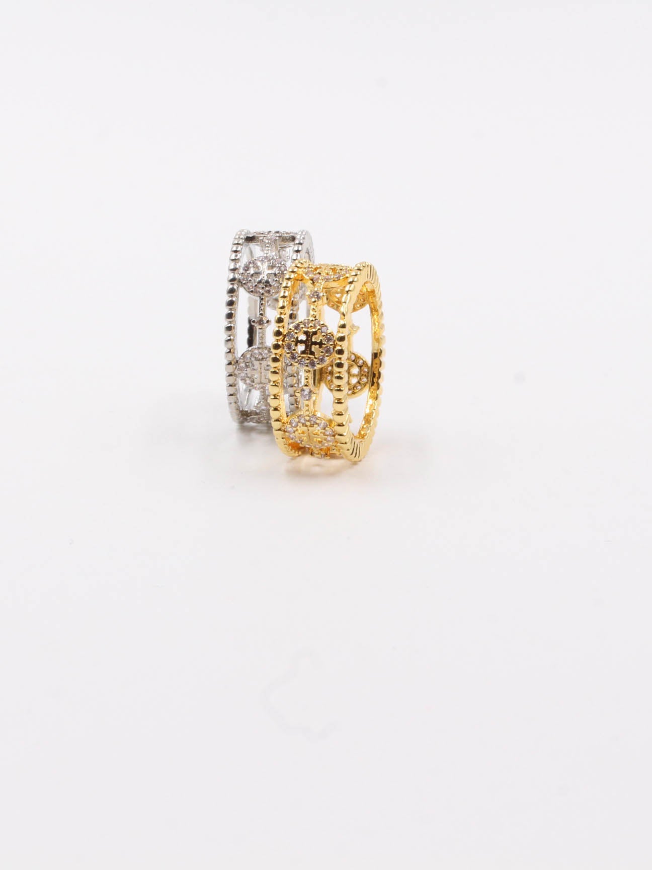 Tory Burch Cubic Zirconia Ring - خاتم توري بورش زركون خواتم tory burch