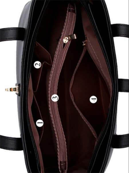 حقيبة سكويرز سوداء شنط وحقائب شنط