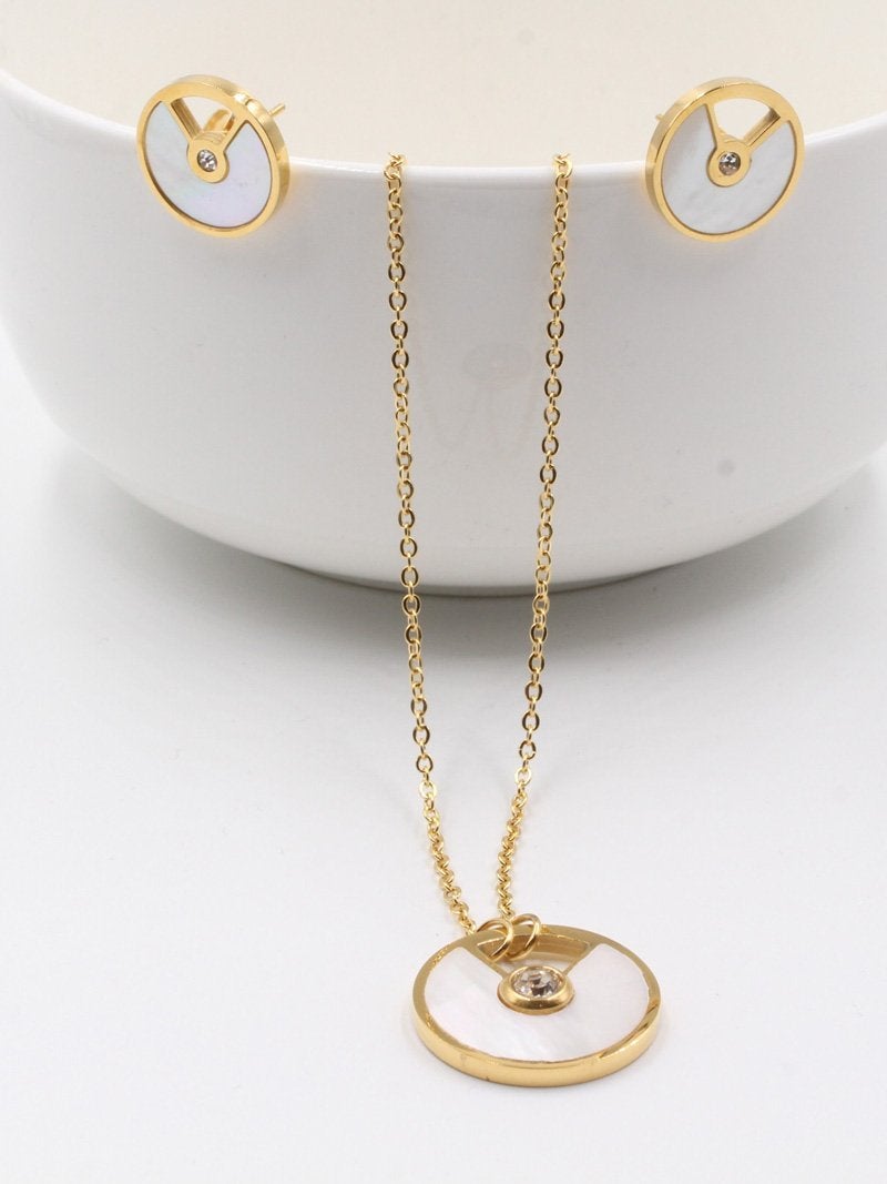 طقم كارتير مدور اطقم متوفر 2 لون ذهبي