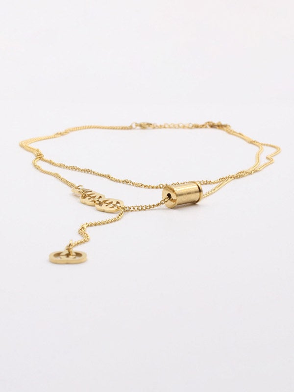 سلسال قوتشي ستنلس ستيل سلسال gucci