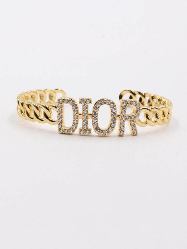 اسواره ديور بانقل زركون اسواره dior ذهبي