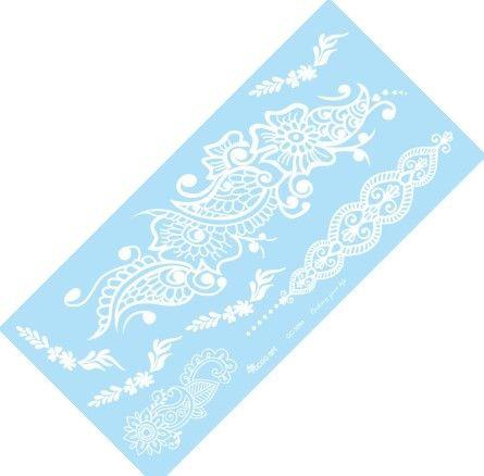 تاتو اسود وابيض مزخرف تاتوو متوفر 1 موديل