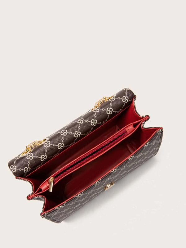 شنطة كتف بسلسله ذهبي شنط وحقائب شنط