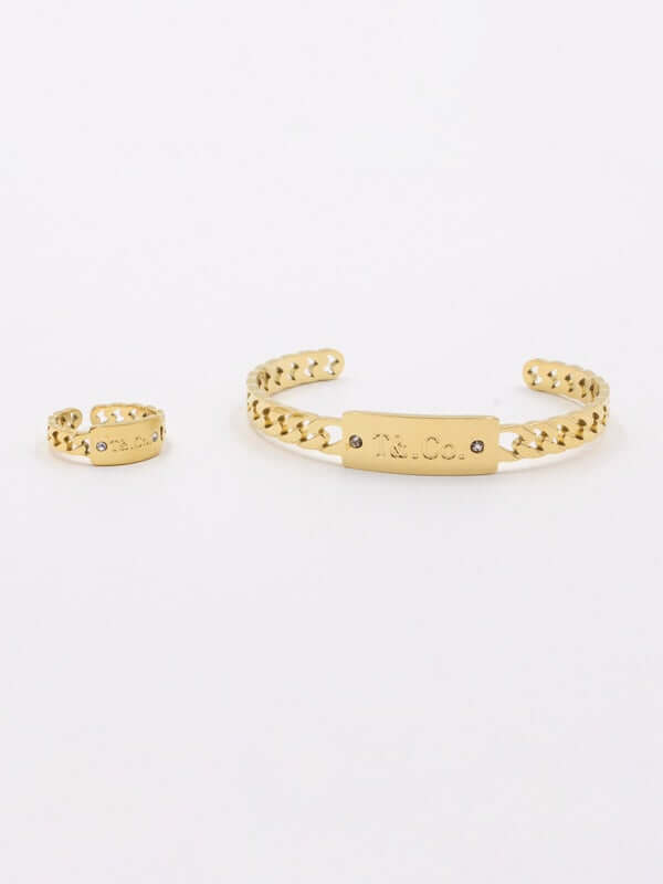 اسواره وخاتم تيفاني بانقل اسواره tiffany ذهبي