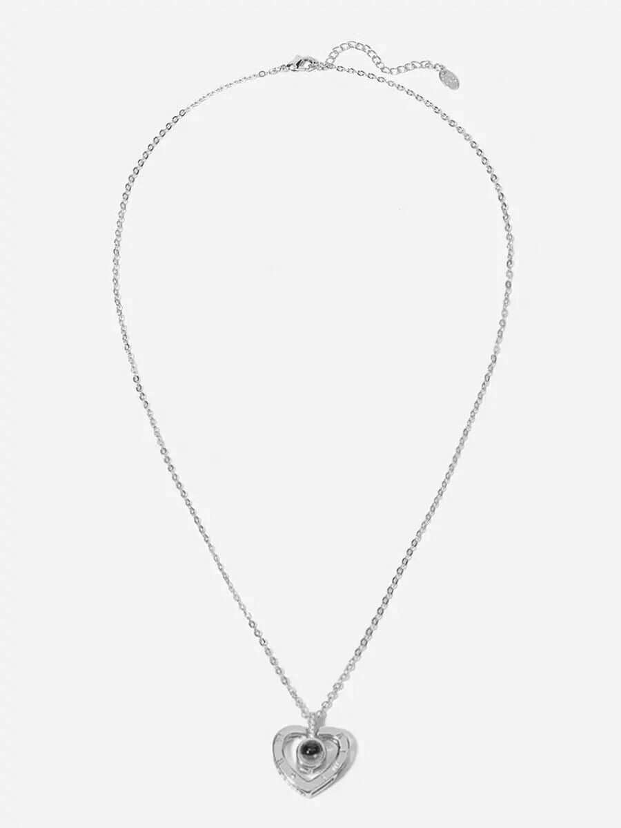 سلسال احبك بمائة لغه قلب سلسال متوفر 2 لون