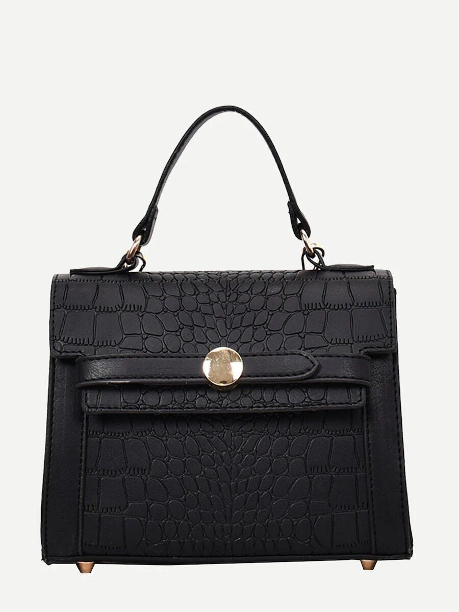 شنطه راقيه بجلد ثعبان شنط وحقائب شنط اسود