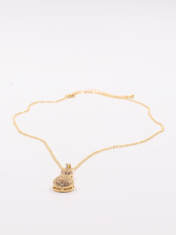 سلسال دمعتين صغيره زركون سلسال Jewel