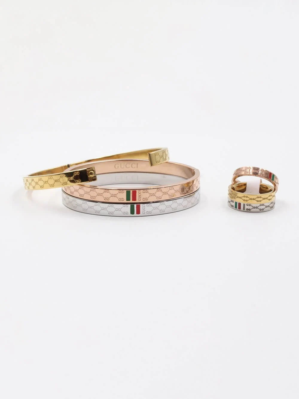اساور قوتشي وخواتمها بيضاوي اسواره gucci