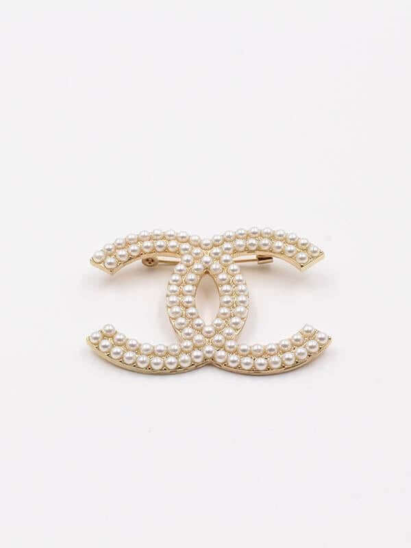 بروش ماركة شانيل لولو بروش chanel ذهبي