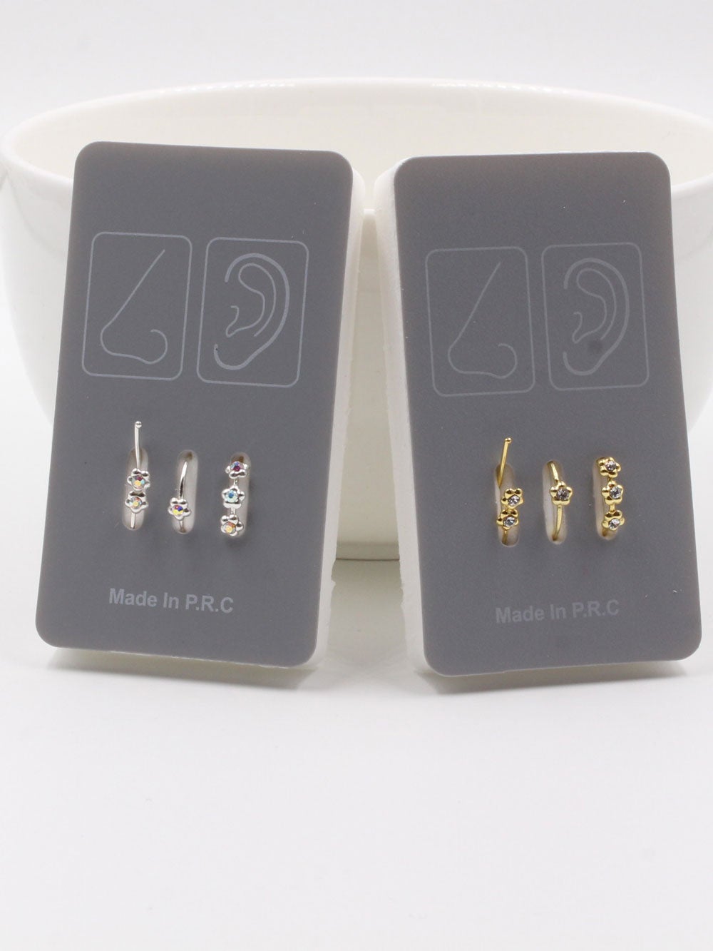 مجموعة زمام وحلق كبس زمام متوفر 2 لون