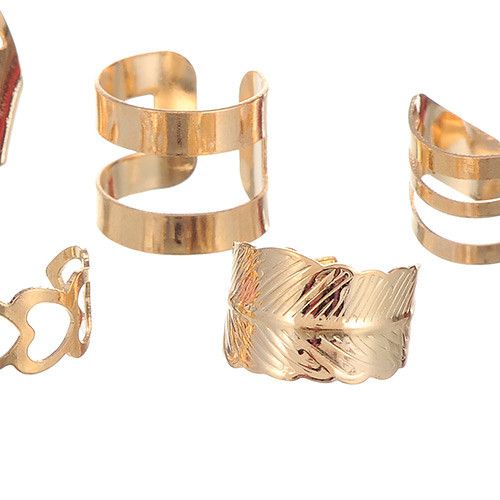 مجموعة خواتم هاف فن خواتم متوفر 1 لون