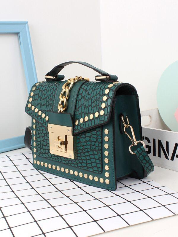 شنطة قولدن جلد ثعبان شنط وحقائب شنط