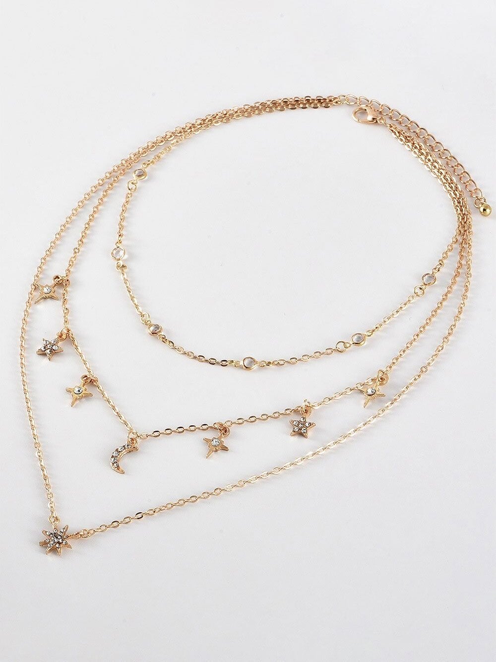 سلسال تشوكر هلال ونجوم سلسال متوفر 1 لون