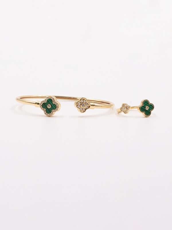 اسوارة وخاتم فانكليف اسواره متوفر 1 لون اسود