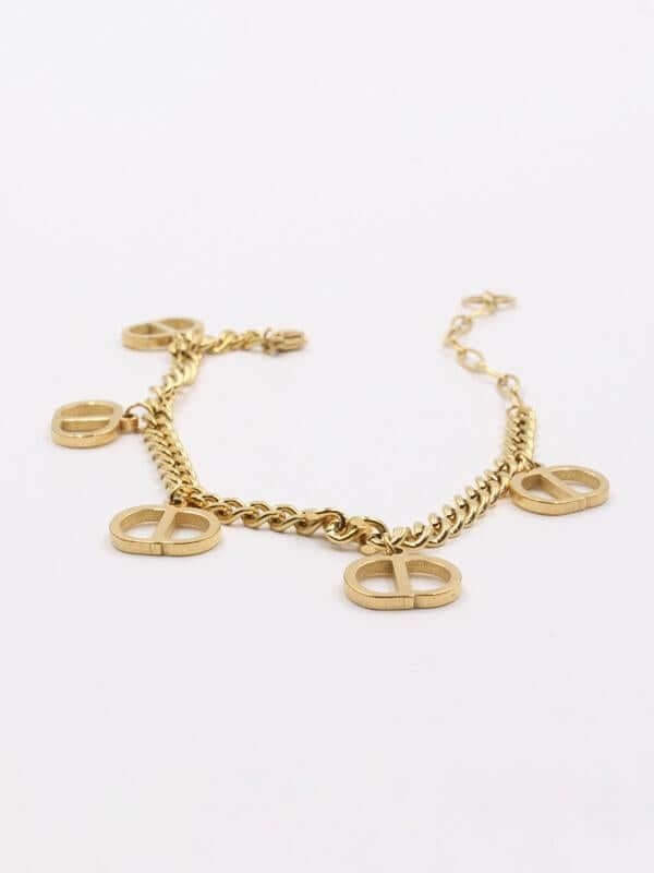 اسوارة ديور ناعمة ذهبي اسواره dior ذهبي