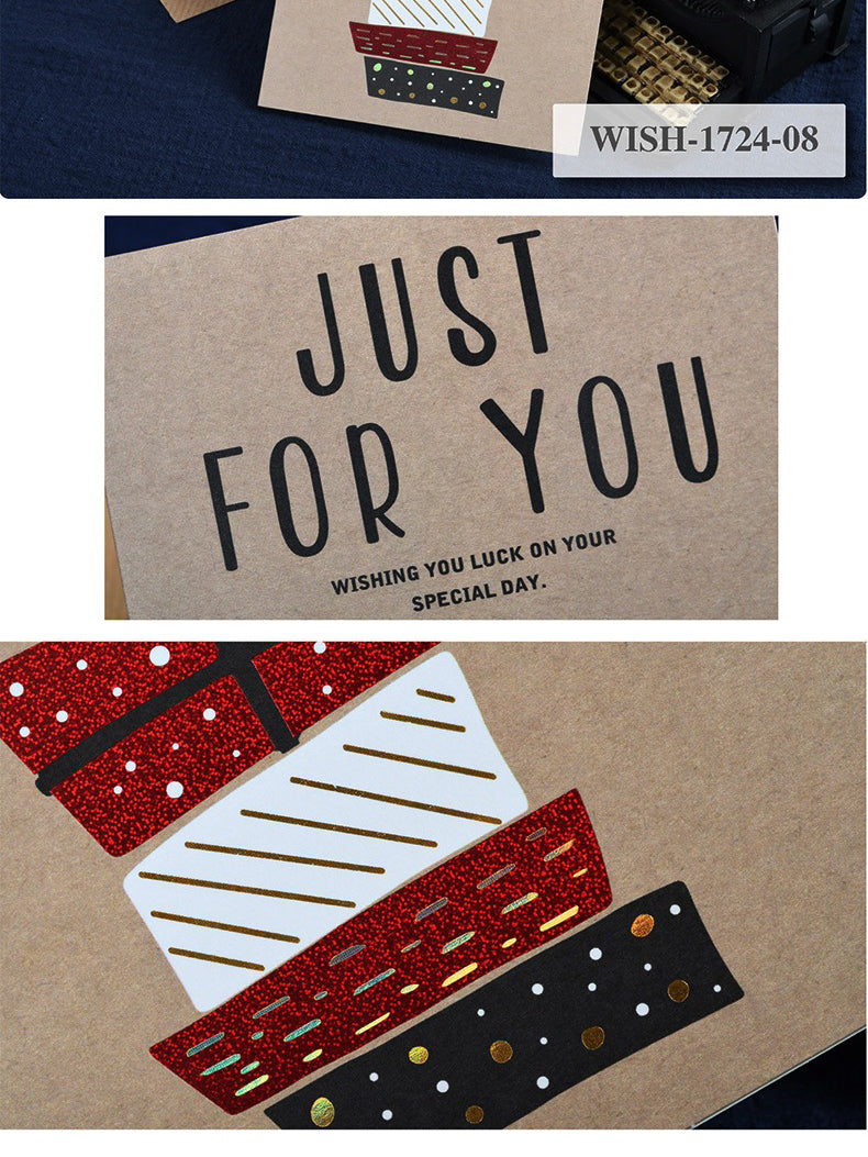 كرت هدايا عيد ميلاد happy birthday هدايا متوفر 3 لون