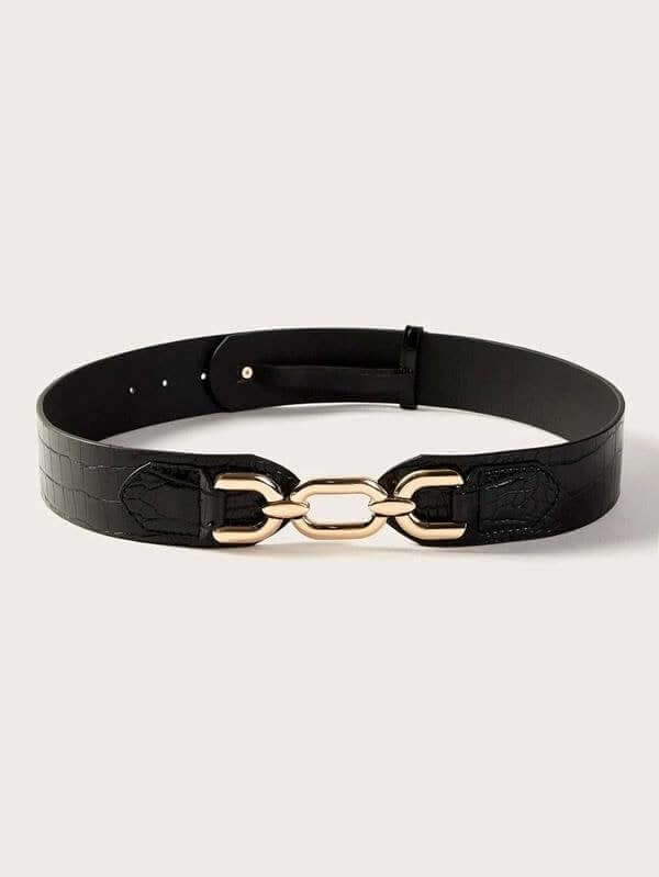 حزام جنزير ذهبي احزمة متوفر 1 لون