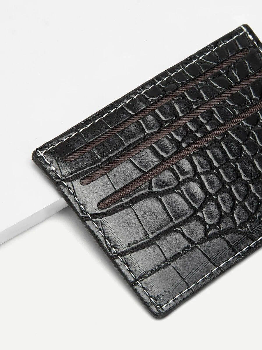 بوك بطاقات اسود محافظ بوك