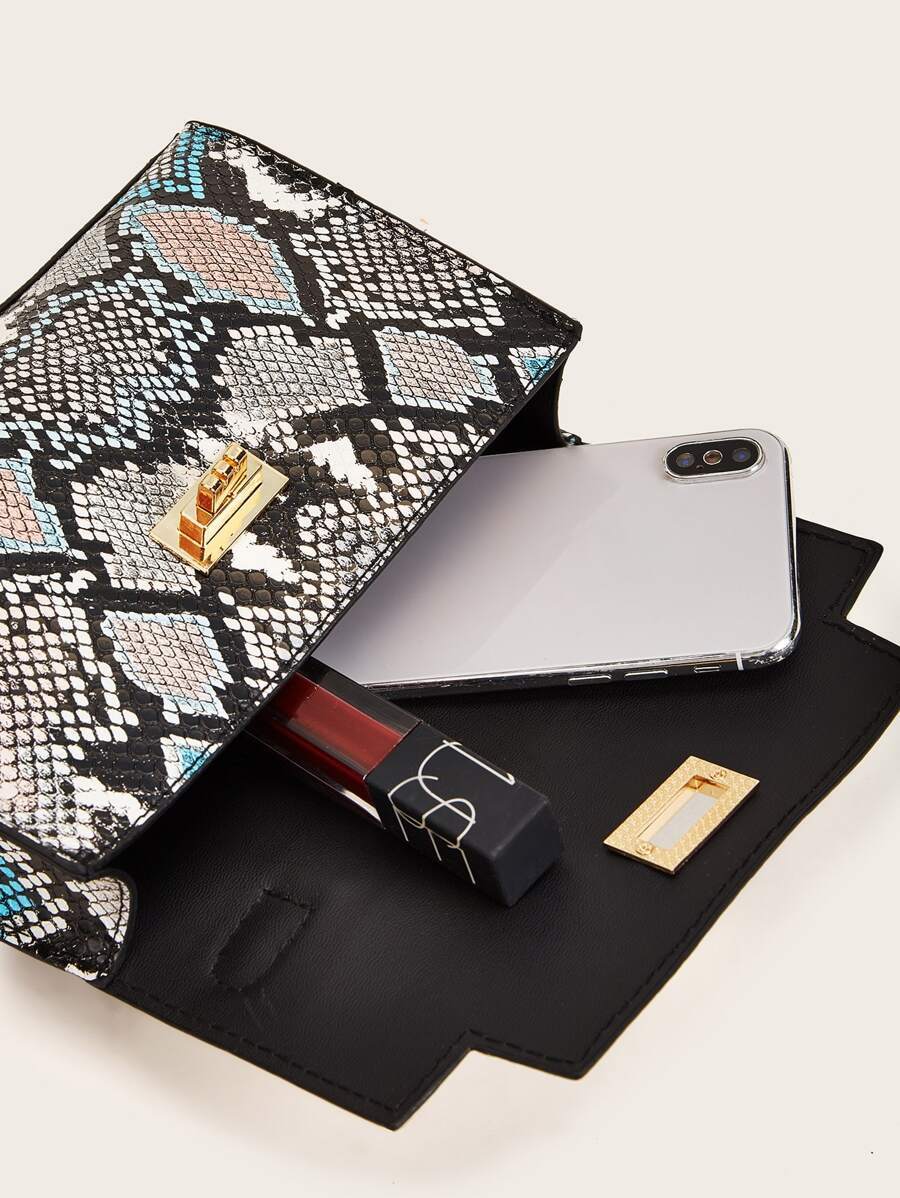 شنطه ملونه جلد ثعبان شنط وحقائب شنط