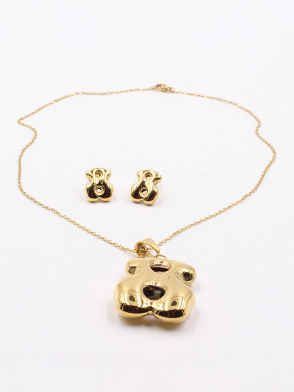 طقم توس الدب ذهبي اطقم دبدوب