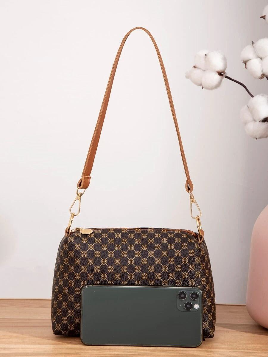 حقيبة صغير لون بني شنط وحقائب شنط