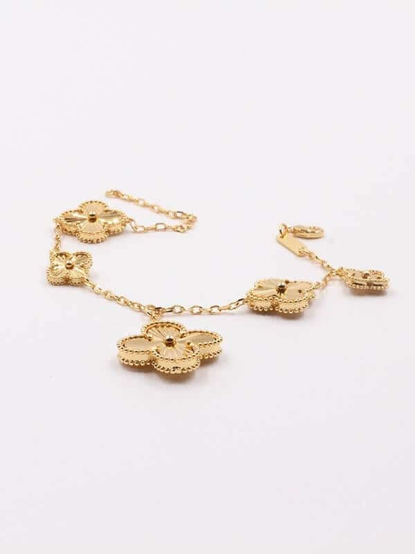 اسوارة فان كليف ذهبي اسواره van cleef ذهبي