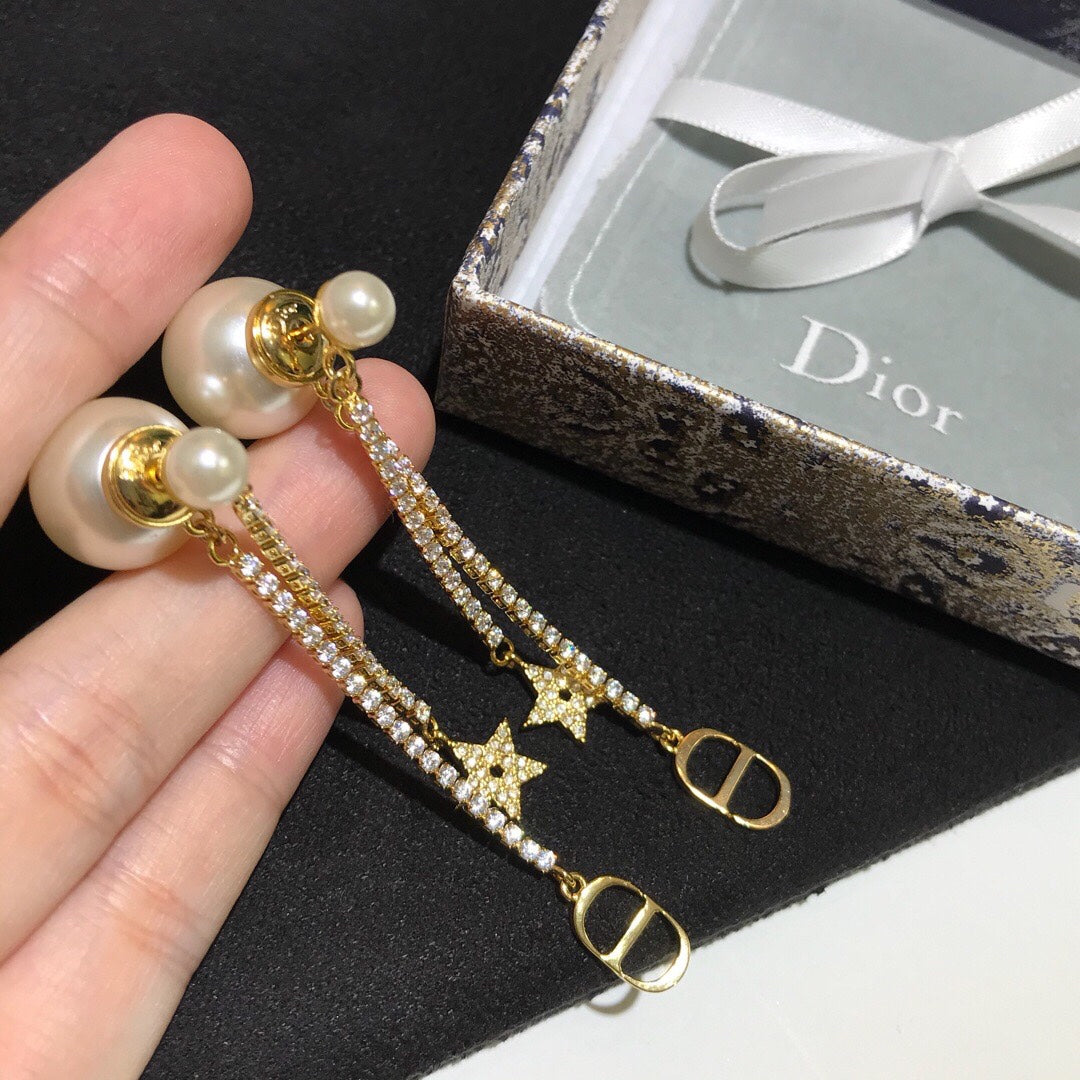 حلق ديور سي ديور لولو طويل حلق dior