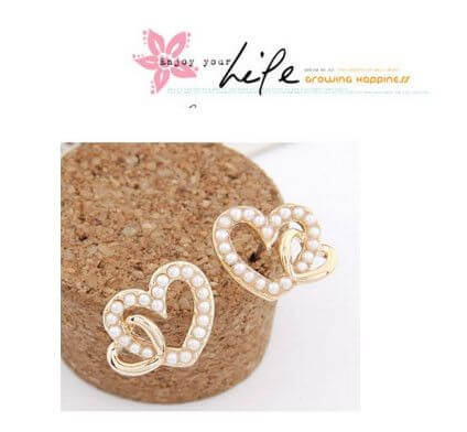 حلق لولو هارت حلق متوفر 1 لون