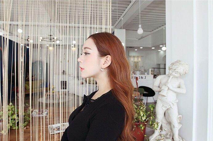 حلق لولو دبل ايرينق حلق متوفر 2 لون