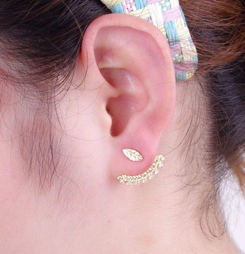 حلق تري دبل ايرينق حلق متوفر 2 لون