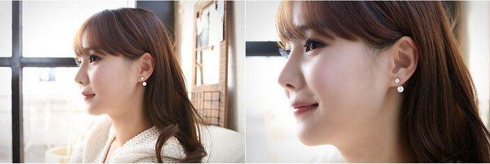 حلق زركون كيرف دبل ايرينق حلق متوفر 2 لون